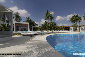 do 3d rendering animation of resort, club hotel, retreat, holiday park, rv park