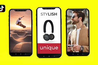 create tiktok video ads, dropshipping product ads, ugc video