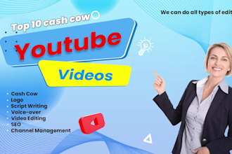 do top 10 cash cow youtube video editing