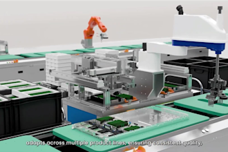 create 3d industrial animation, 3d factory automation, 3d machinery animation
