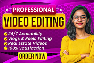 professional video editing for youtube reels and social media