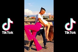do a tik tok video 15 seconds salsa or bachata dance
