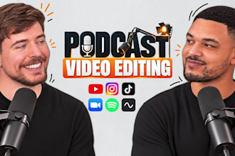 do multicam podcast video editing for youtube, riverside and zoom