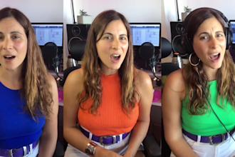 write, sing and record pro backing vocals for your song