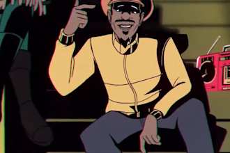 do 2d music video animation 2d cartoon music video animation, memecoin animation
