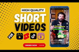 edit instagram reels, youtube shorts and tiktok video editing