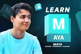 help you work on your 3d project in maya