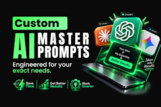 write custom chatgpt prompts tailored to your needs