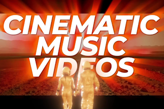 create a cinematic music video with emotional impact