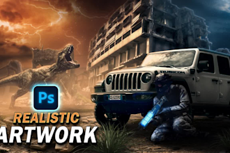 create stunning photo manipulations and professional photoshop edits