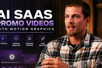 create ai saas promo videos with motion graphics