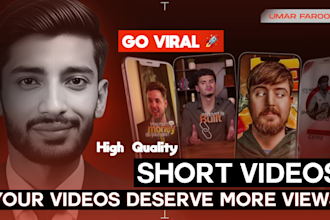 edit viral short videos with high retention