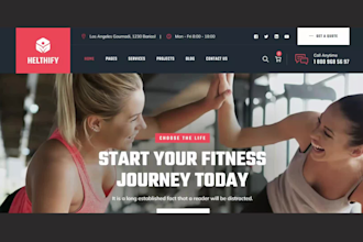 design healthcare, medical, dentist, doctor website for you on wordpress