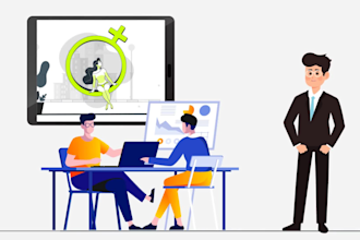create an amazing 2d animated video in full HD
