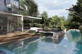 design home garden,pool,patio, villa landscape