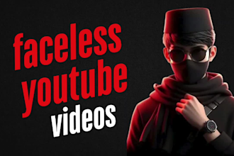 edit faceless youtube videos and setup yt channel