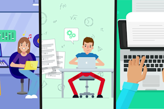 create a 2d animated explainer video