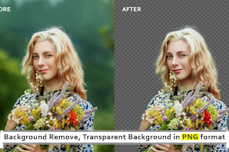 do transparent background png professionally