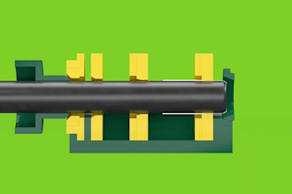 create realistic 3d industrial animation for factory production line animation