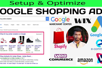 fix or setup google shopping ads product listing for ecommerce store