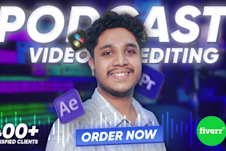 do professional multicam podcast and interview editing