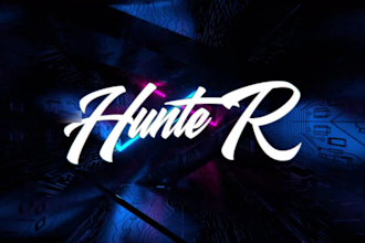 do crazy vj loop dj visuals logo animation