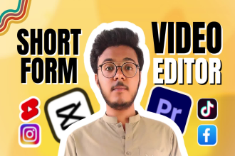 do short form video editing for social media