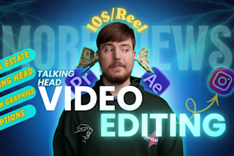 do trending talking head video editing