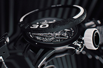 do 3d watch animation 3d watch model and exploded view for 3d product animation