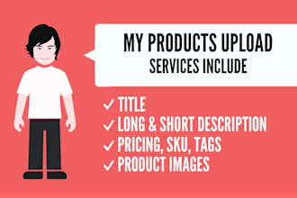 upload add products listing to your woocommerce shopify etsy wix store