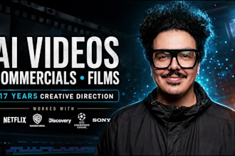 create cinematic ai ads and promotional videos