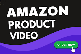 create a amazon product video for your product