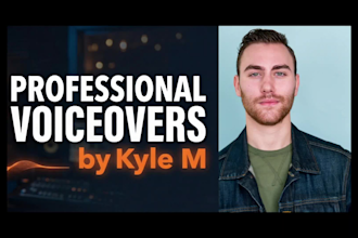 be your male voice actor