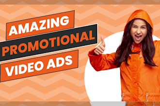 create amazing commercial promotional marketing brand video ads for business