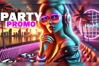 make party nightclub video editing