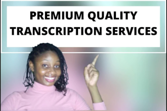 transcribe webinar audio and video