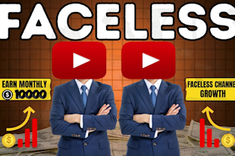 do faceless video editing and faceless channel setup