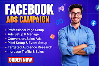 setup shopify facebook ads, meta ads, fb marketing  and instagram ads campaign