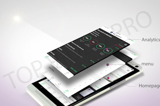 create elegant app promo video for android, ios and windows