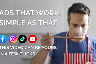 deliver this funny pasta fail ad for tiktok reels and shorts