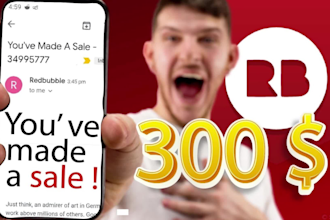 build a profitable redbubble, teespring, and more stores for daily sales