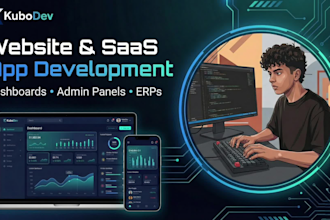create web apps, dashboards and erps for your business