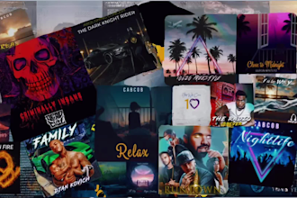 design pro album cover art,  single cover art or mixtape