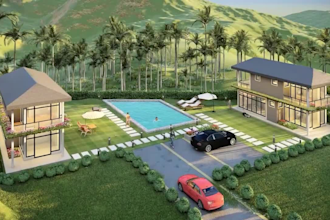 3d exterior visualization,real estate rendering,3d animation walkthrough video