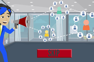 create an animated marketing video for business and sales