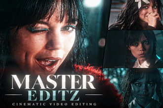 create cinematic movie edits and professional storytelling