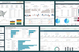 develop top tier professional tableau dashboard