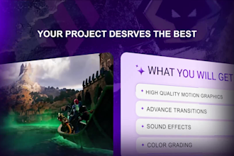 create professional trailer for event game or movie