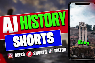 create faceless ai history videos for tiktok and youtube shorts