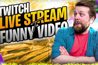 edit your twitch vod to funny gaming video editing